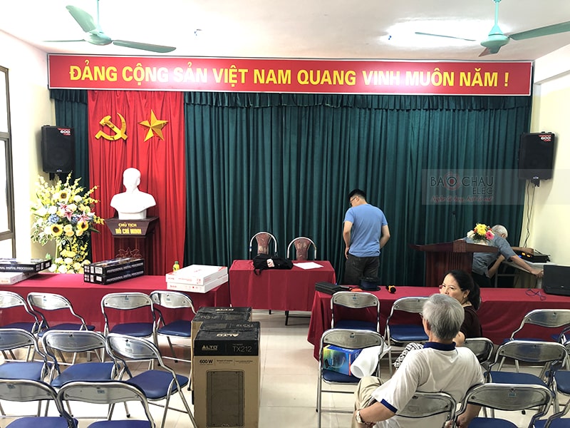 Dàn âm thanh hội trường nhà văn hóa h9