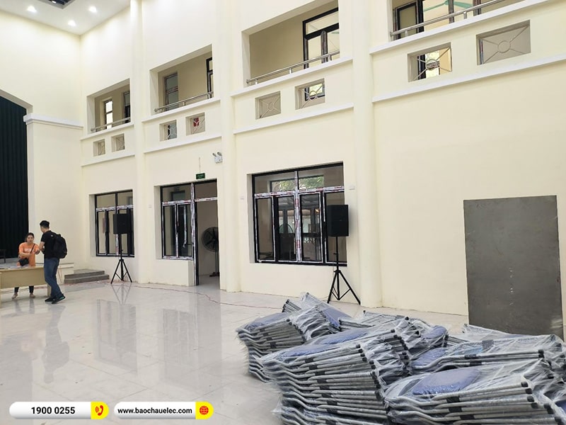Lắp đặt dàn âm thanh hội trường cho Nhà văn hóa Thanh Xuân Bắc tại Hà Nội (Alto AT2000II, VM640A, X5 Plus, LS3000, BKSound X26A, BJ-U500)