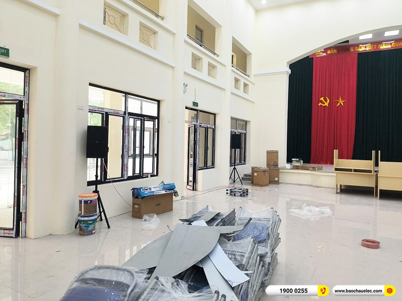Lắp đặt dàn âm thanh hội trường cho Nhà văn hóa Thanh Xuân Bắc tại Hà Nội (Alto AT2000II, VM640A, X5 Plus, LS3000, BKSound X26A, BJ-U500)