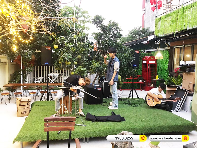 Lắp đặt bộ d&agrave;n &acirc;m thanh qu&aacute;n Cafe G&oacute;c Phố tại H&agrave; Nội (Alto TS412, Yamaha MG12XU, Alto TS315S, BCE VIP3000)