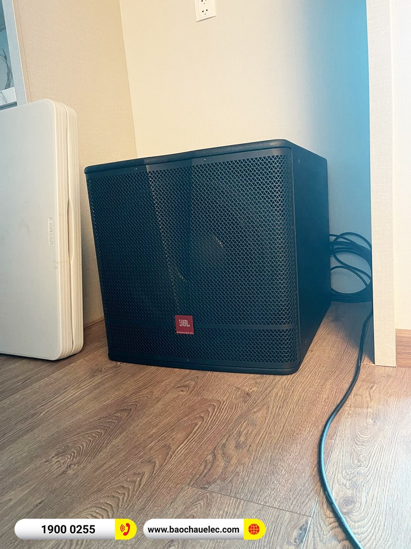 Lắp đặt dàn karaoke trị giá hơn 100 triệu cho anh Công tại Hà Nội (JBL CV1570, Crown T7, KX180A, JBL CV18S, JBL VM200)