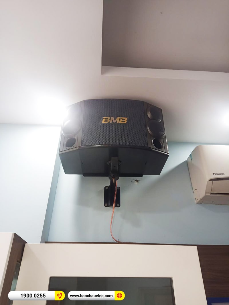 Lắp đặt dàn karaoke trị giá khoảng 30 triệu cho anh Hải tại Hà Nội (BMB CSD 880SE, BKSound DKA 8500)