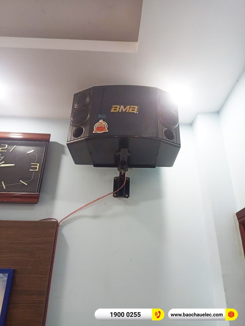 Lắp đặt dàn karaoke trị giá khoảng 30 triệu cho anh Hải tại Hà Nội (BMB CSD 880SE, BKSound DKA 8500)