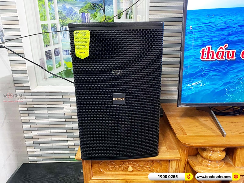 Lắp đặt dàn karaoke trị giá gần 40 triệu cho anh Sơn tại Bình Dương (Domus DP6120, APP MZ-86, X6 Luxury, SW612B, UGX12 Gold) 