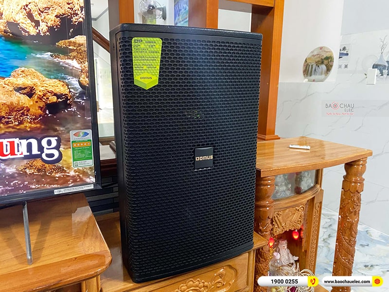 Lắp đặt dàn karaoke trị giá gần 40 triệu cho anh Sơn tại Bình Dương (Domus DP6120, APP MZ-86, X6 Luxury, SW612B, UGX12 Gold) 