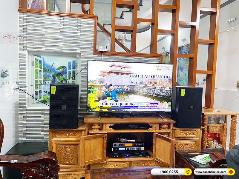 Lắp đặt dàn karaoke trị giá gần 40 triệu cho anh Sơn tại Bình Dương (Domus DP6120, APP MZ-86, X6 Luxury, SW612B, UGX12 Gold) 