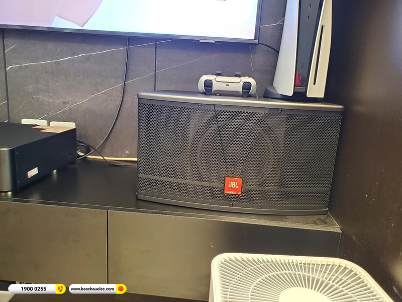 Lắp đặt dàn karaoke trị giá khoảng 20 triệu cho anh Thành tại Hà Nội (JBL CV1852T, BKSound DKA 6500)