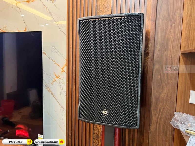 Lắp đặt d&agrave;n karaoke trị gi&aacute; hơn 130 triệu cho anh Tiến tại H&agrave; Nội