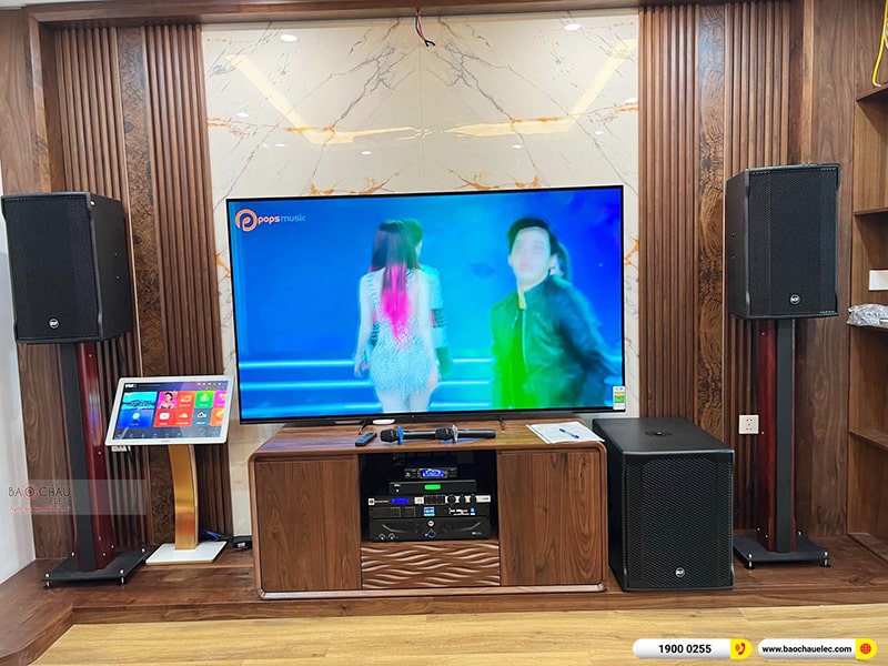 Dàn karaoke gia đình anh Tiến tại Hà Nội