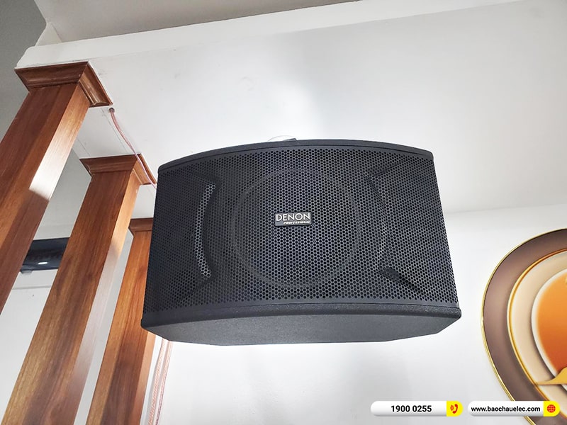 Lắp đặt dàn karaoke trị giá khoảng 20 triệu cho anh Tuấn Anh tại Hà Nội (Denon DP-C10, VM420A, DSP-9000 Plus, U900 Plus X) 