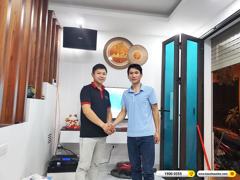 Lắp đặt dàn karaoke trị giá khoảng 20 triệu cho anh Tuấn Anh tại Hà Nội (Denon DP-C10, VM420A, DSP-9000 Plus, U900 Plus X) 