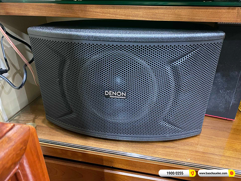 Lắp đặt dàn karaoke Denon gần 20tr cho cô Huyền tại Hà Nội (Denon DP-C10, BKSound DP4500, BCE UGX12) 