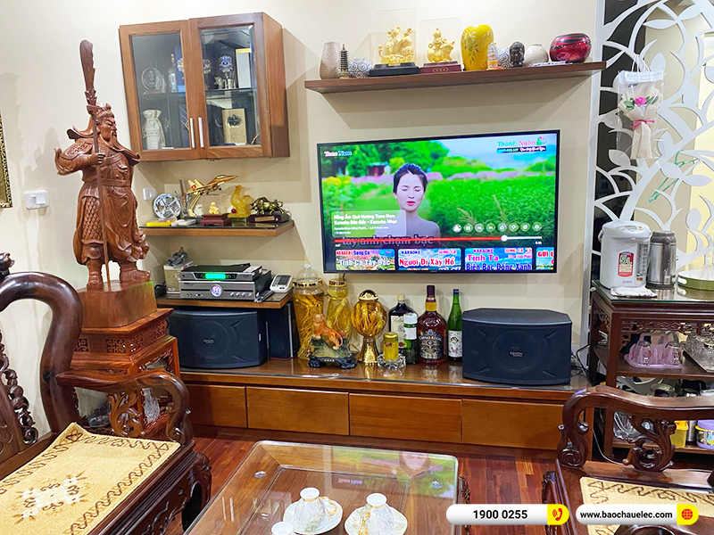 Lắp đặt dàn karaoke Denon gần 20tr cho cô Huyền tại Hà Nội (Denon DP-C10, BKSound DP4500, BCE UGX12) 
