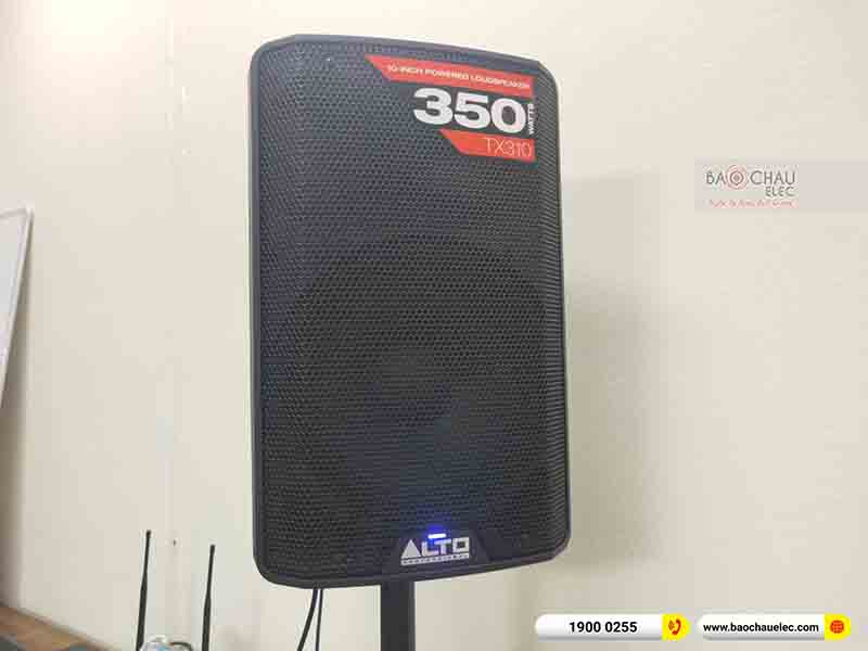 Lắp đặt dàn karaoke gia đình anh Chiến tại Hà Nội