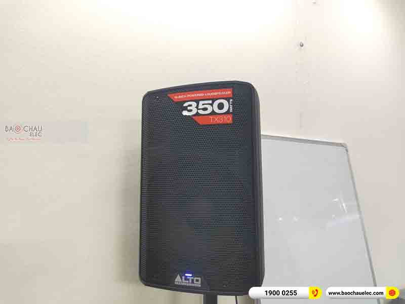 Lắp đặt dàn karaoke gia đình anh Chiến tại Hà Nội