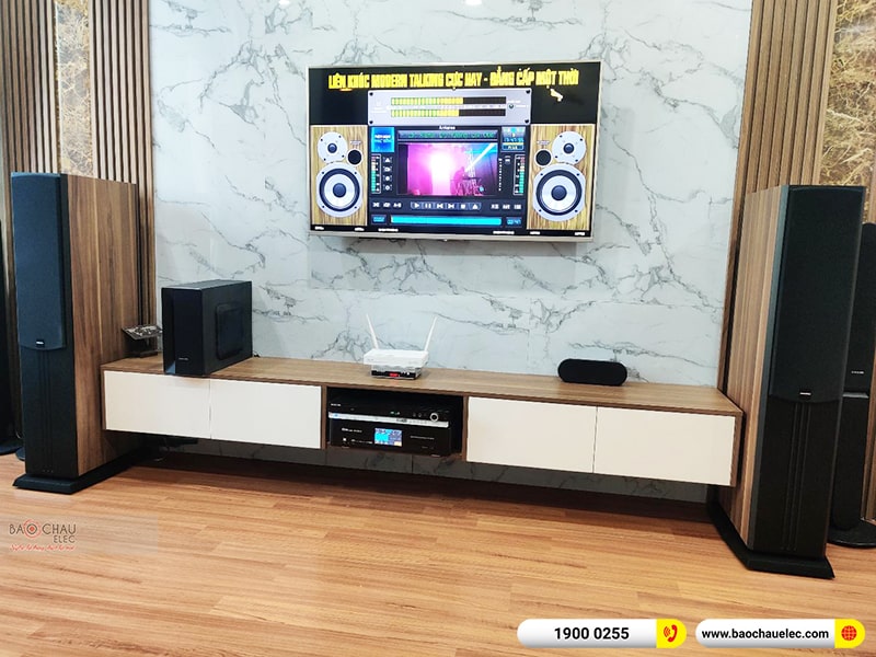 Dàn karaoke gia đình anh Cường tại Hà Nội