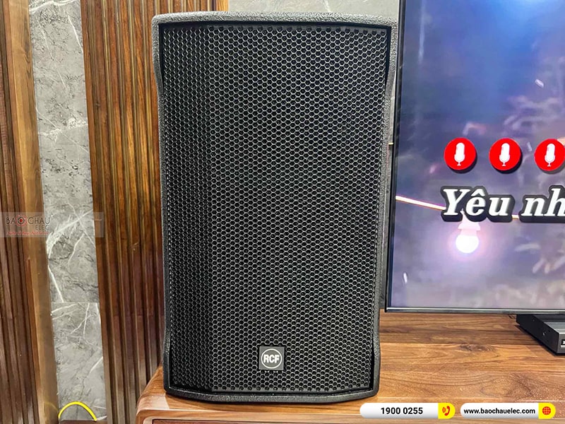 Lắp đặt dàn karaoke trị giá khoảng 100 triệu cho chị Giang tại Hà Nội