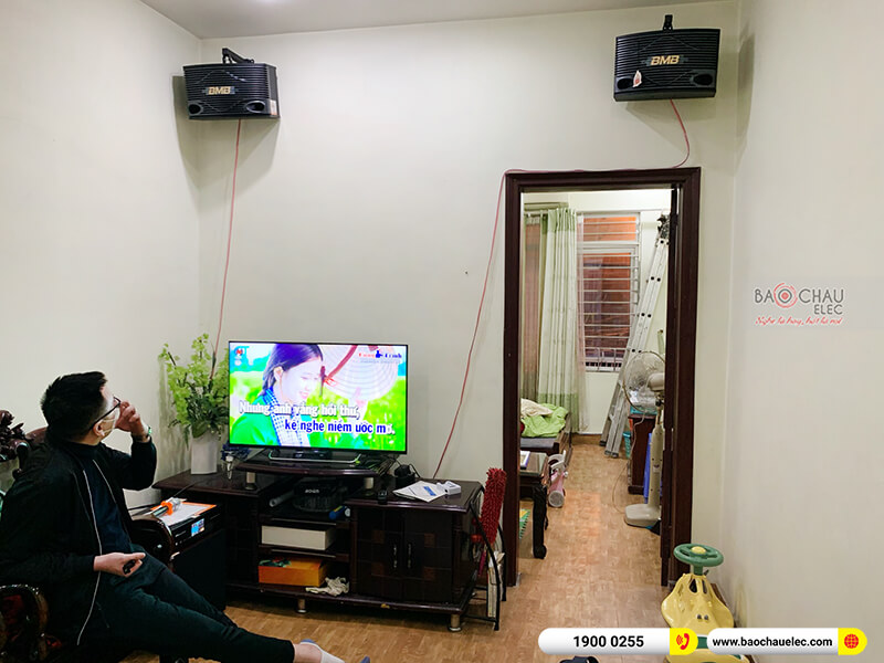 Lắp đặt dàn karaoke anh Khanh tại Hà Nội