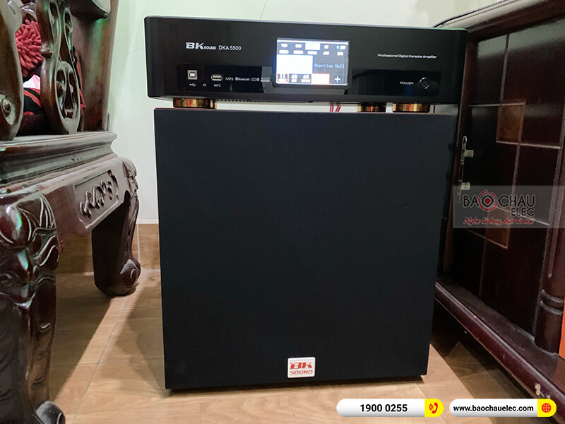 Lắp đặt dàn karaoke anh Khanh tại Hà Nội