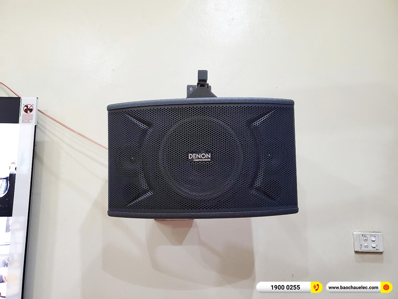Lắp đặt dàn karaoke trị giá khoảng 14 triệu cho anh Bình tại Hà Nội (Denon DP-C10, BKSound DKA 5500) 
