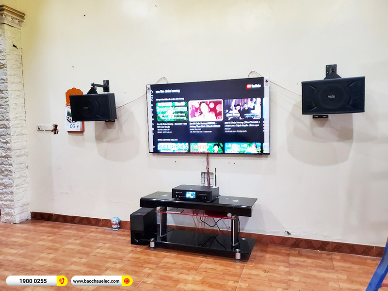Lắp đặt dàn karaoke trị giá khoảng 14 triệu cho anh Bình tại Hà Nội (Denon DP-C10, BKSound DKA 5500) 