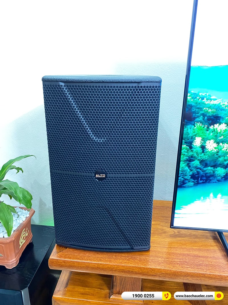 Lắp đặt dàn karaoke trị giá gần 40 triệu cho anh Doanh tại Hà Nội (Alto AT2000II, VM620A, X6 Luxury, SW612B, BIK BJ-U500) 