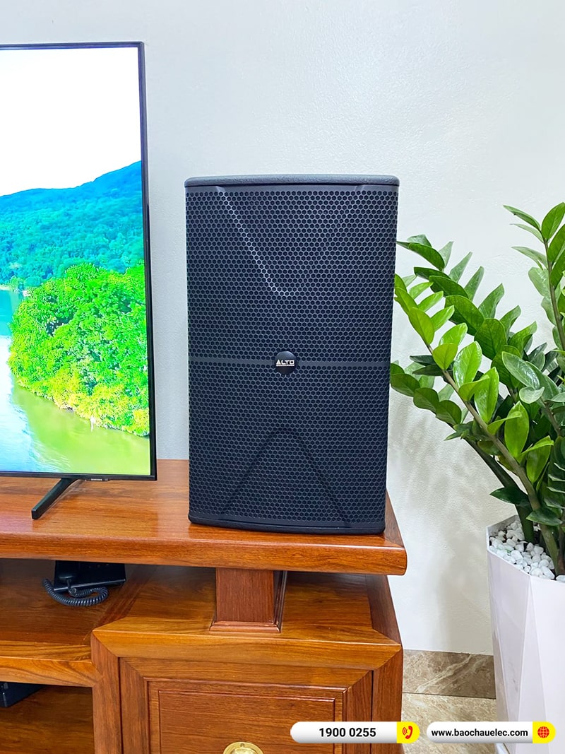 Lắp đặt dàn karaoke trị giá gần 40 triệu cho anh Doanh tại Hà Nội (Alto AT2000II, VM620A, X6 Luxury, SW612B, BIK BJ-U500) 