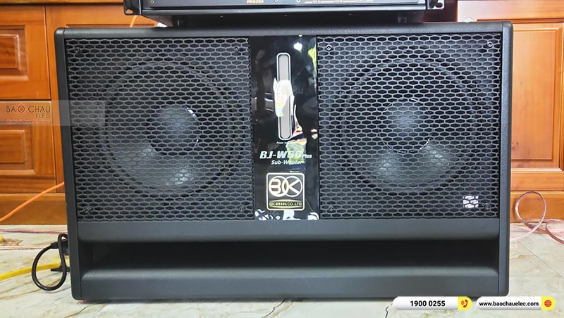 Lắp đặt dàn karaoke trị giá gần 60 triệu cho anh Tuyến tại Hà Nội (BMb CSS 1210SE, VM630A, KX180A, BJ-W66 Plus, JBL VM300)
