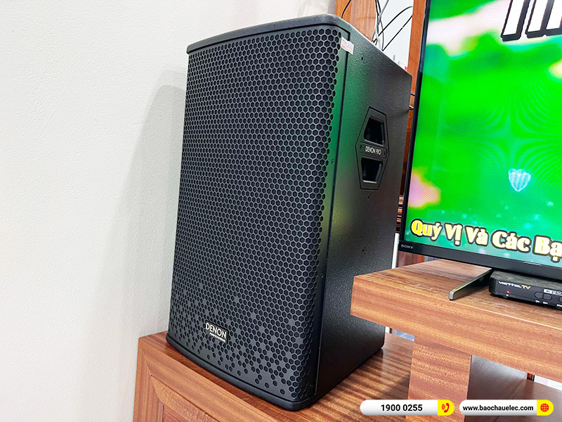 Lắp đặt dàn karaoke trị giá khoảng 30 triệu cho anh Văn Anh tại Hà Nội (Denon DP-R212, APP MZ66, X5 Plus, U900 Plus X)