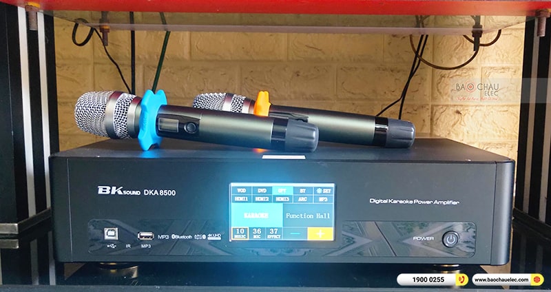 Lắp đặt dàn karaoke trị giá gần 30 triệu cho cô Bé tại Hà Nội (Alto AT2000II, BKSound DKa 8500, BKSound SW512B) 