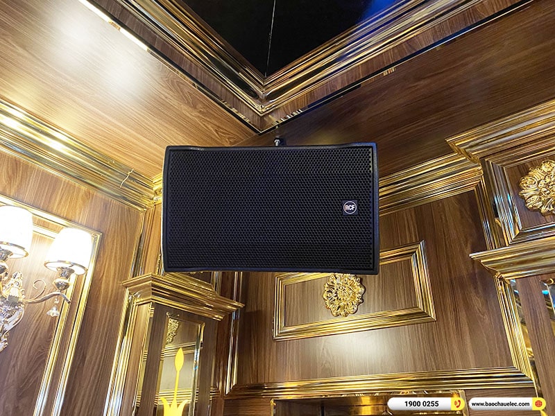 Lắp đặt dàn karaoke kinh doanh cho ẩm thực Nhà Sàn Quán tại Hà Nội (RCF CMAX 4112, STD13002, Famosound 7213, VM1020A, KX180A, S8018II, JBL VM300,…) 