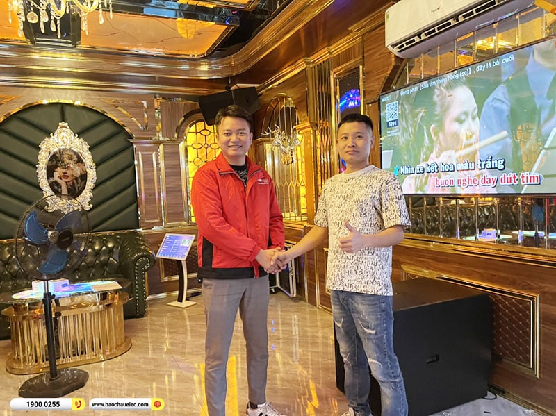 Lắp đặt dàn karaoke kinh doanh cho ẩm thực Nhà Sàn Quán tại Hà Nội (RCF CMAX 4112, STD13002, Famosound 7213, VM1020A, KX180A, S8018II, JBL VM300,…) 