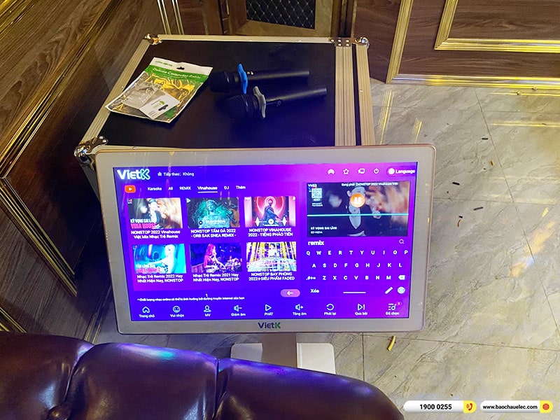 Lắp đặt dàn karaoke kinh doanh cho ẩm thực Nhà Sàn Quán tại Hà Nội (RCF CMAX 4112, STD13002, Famosound 7213, VM1020A, KX180A, S8018II, JBL VM300,…) 