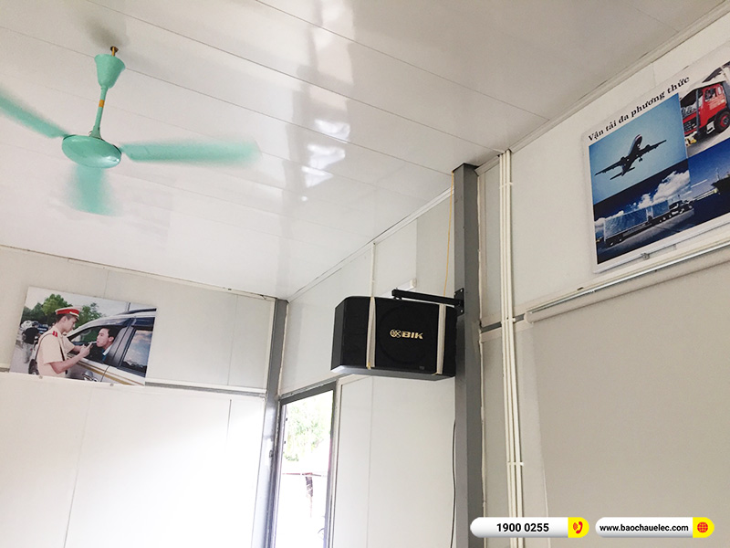 Lắp đặt dàn âm thanh 21tr cho Trung tâm sát hạch lái xe Thái Việt tại Hà Nội (BIK BS-999X, DKA 6500, BIK Pro 8X)