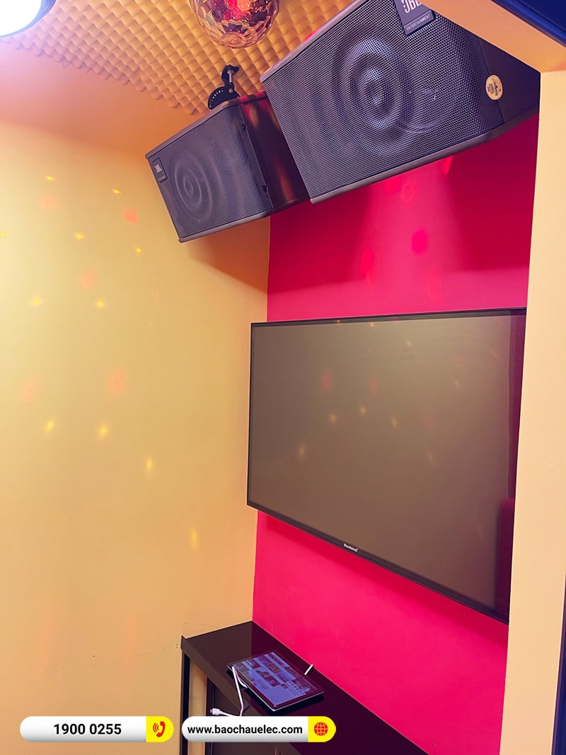  Lắp đặt hệ thống 11 phòng karaoke box mini cho quán Music Box tại Hà Nội (JBL MK08, JBL CV1852T, BKSound DKA 5500)