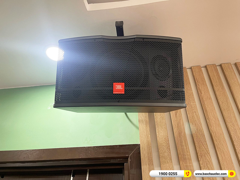 Lắp đặt dàn karaoke trị giá khoảng 20 triệu cho anh Cường tại Hà Nội (JBL CV1852T, BKSound DKA 6500) 