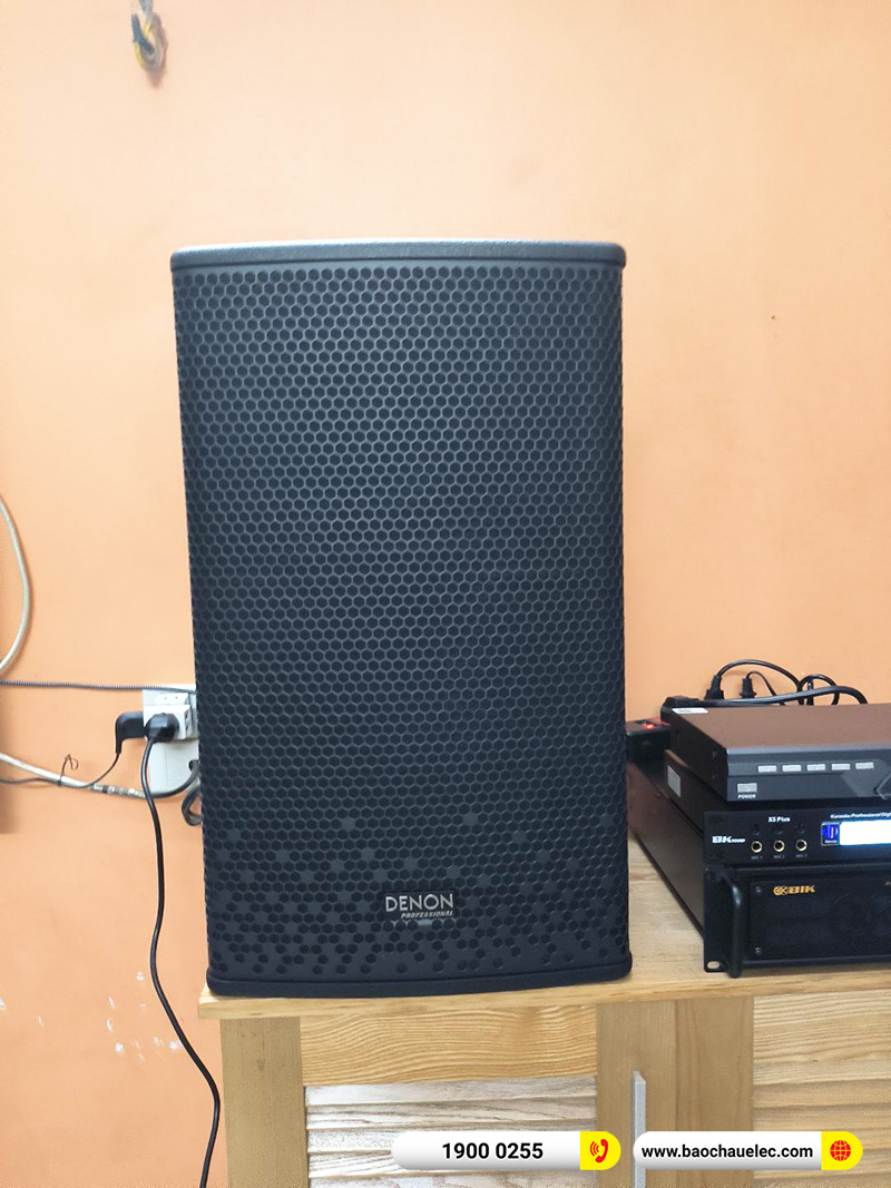 Lắp đặt dàn karaoke trị giá khoảng 30 triệu cho anh Đại tại Hà Nội (Denon Pro DP-R212, VM620A, X5 Plus, U900 Plus X)