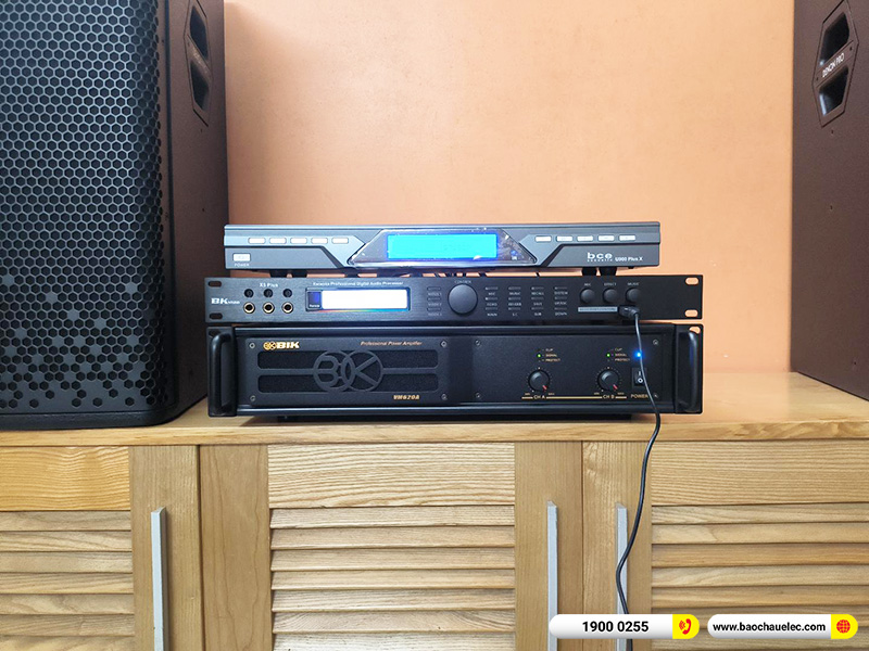 Lắp đặt dàn karaoke trị giá khoảng 30 triệu cho anh Đại tại Hà Nội (Denon Pro DP-R212, VM620A, X5 Plus, U900 Plus X)