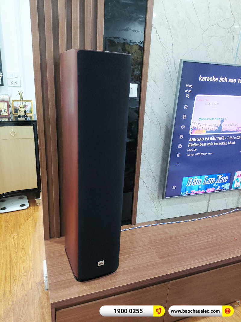 Lắp đặt dàn nghe nhạc, karaoke trị giá hơn 70 triệu cho anh Hải tại Hà Nội (JBL Studio 680, PMA-900HNE, KX180A, JBL VM300) 