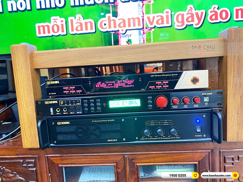 Lắp đặt dàn karaoke trị giá gần 50 triệu cho anh Hội tại Hà Nội (JBL KP4012 G2, Xli2500, KX180A, JBL A120P, JBL VM200, BKSound M8) 