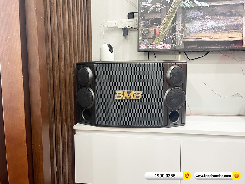 Lắp đặt dàn karaoke trị giá khoảng 50 triệu cho anh Hùng tại Hà Nội (BMB CSD 880SE, Crown Xli2500, KX180A, JBL VM200) 