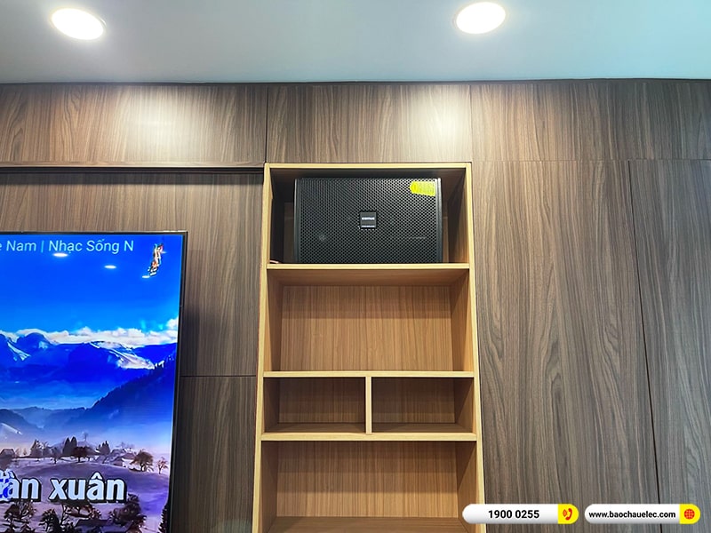 Lắp đặt dàn karaoke trị giá hơn 40tr cho anh Huy tại Hà Nội (Domus DP6120 Max, DP3600 New, SW612C, U900 Plus X,…) 