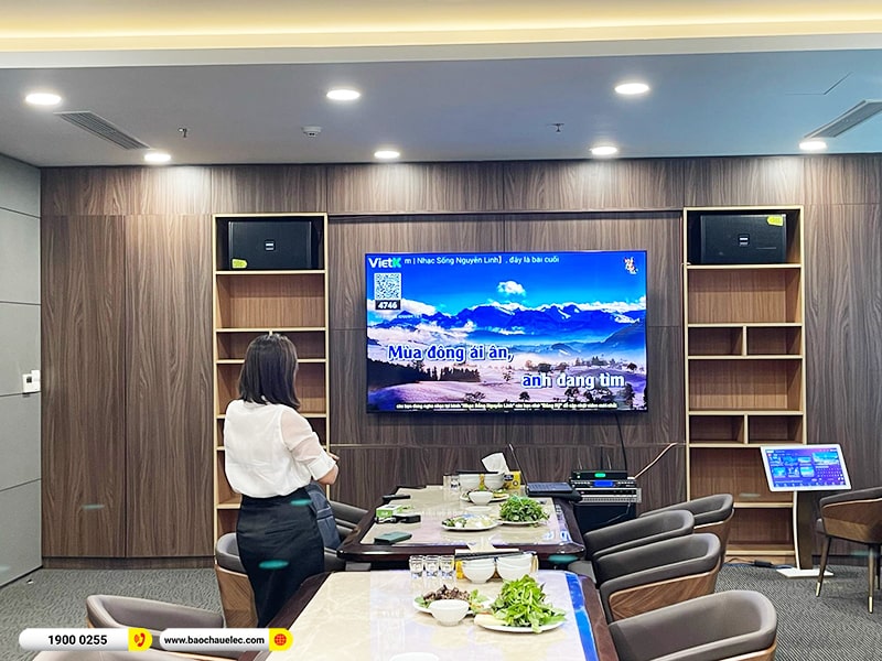 Lắp đặt dàn karaoke trị giá hơn 40tr cho anh Huy tại Hà Nội (Domus DP6120 Max, DP3600 New, SW612C, U900 Plus X,…) 