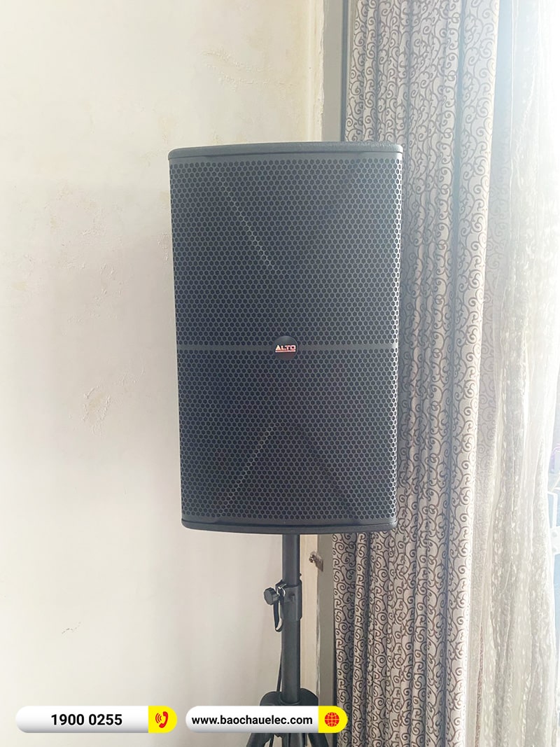 Lắp đặt dàn karaoke trị giá gần 40 triệu cho anh Lanh tại Hà Nội (Alto AT2000II, VM620A, X6 Luxury, SW612B, BIK BJ-U500) 