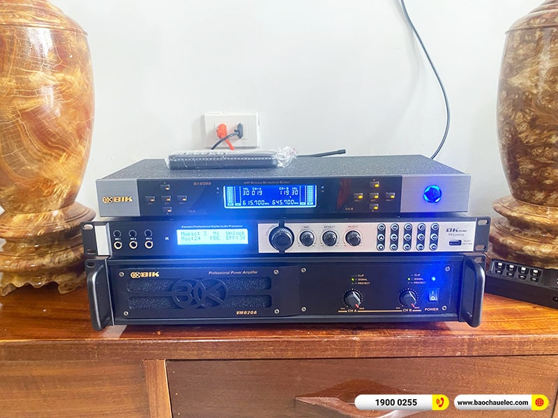 Lắp đặt dàn karaoke trị giá gần 40 triệu cho anh Lanh tại Hà Nội (Alto AT2000II, VM620A, X6 Luxury, SW612B, BIK BJ-U500) 