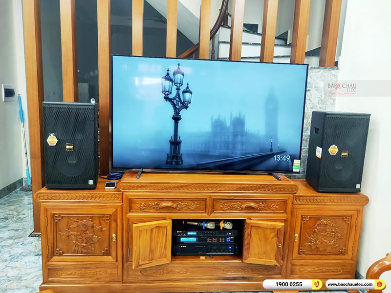 Lắp đặt dàn karaoke trị giá hơn 50 triệu cho anh Thắng tại Hà Nội (BMB 1210SE, BIK BBT-S555, VM620A, BPR-8500, BJ-U550)