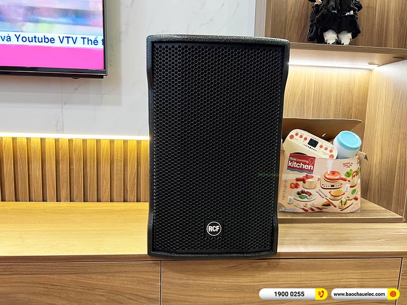 Lắp đặt d&agrave;n karaoke trị gi&aacute; khoảng 115 triệu cho anh T&iacute;nh tại H&agrave; Nội (RCF CMAX 4110, IPS 2700, KX180A, 702ASII, BBS S290D)