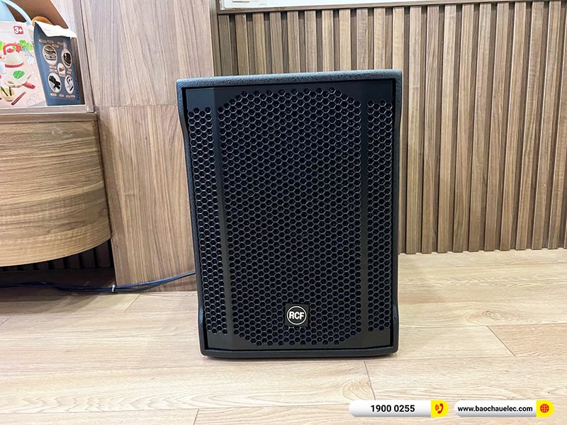 Lắp đặt d&agrave;n karaoke trị gi&aacute; khoảng 115 triệu cho anh T&iacute;nh tại H&agrave; Nội (RCF CMAX 4110, IPS 2700, KX180A, 702ASII, BBS S290D)
