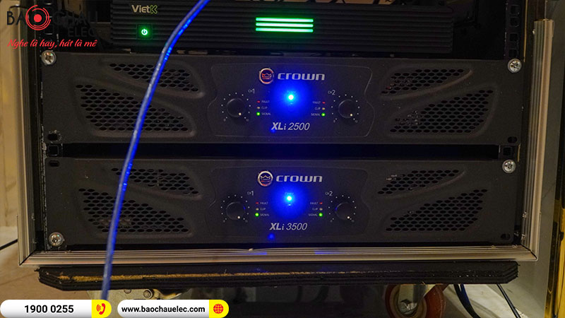 Lắp đặt dàn karaoke trị giá hơn 150 triệu cho anh Tùng tại Hà Nội (JBL PRX412M, Xli3500, Xli2500, KX180A, PRX418S, JVL VM300,…)