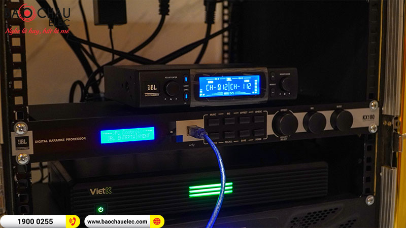 Lắp đặt dàn karaoke trị giá hơn 150 triệu cho anh Tùng tại Hà Nội (JBL PRX412M, Xli3500, Xli2500, KX180A, PRX418S, JVL VM300,…)